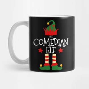 Comedian Elf Matching Family Group Christmas Party Pajamas Mug